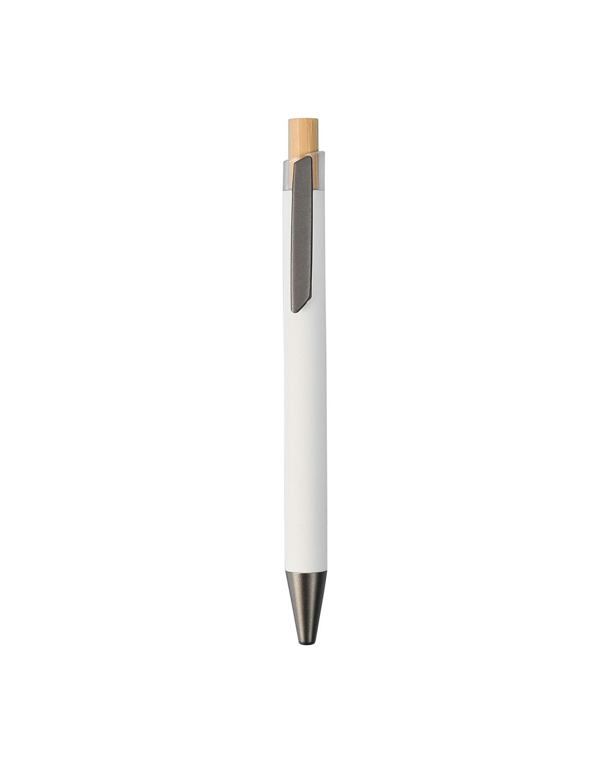 KEEN - Metal Ball Pen with Bamboo Button